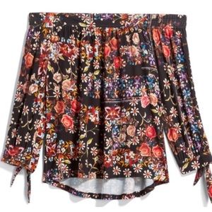 Off The Shoulder Knit Top